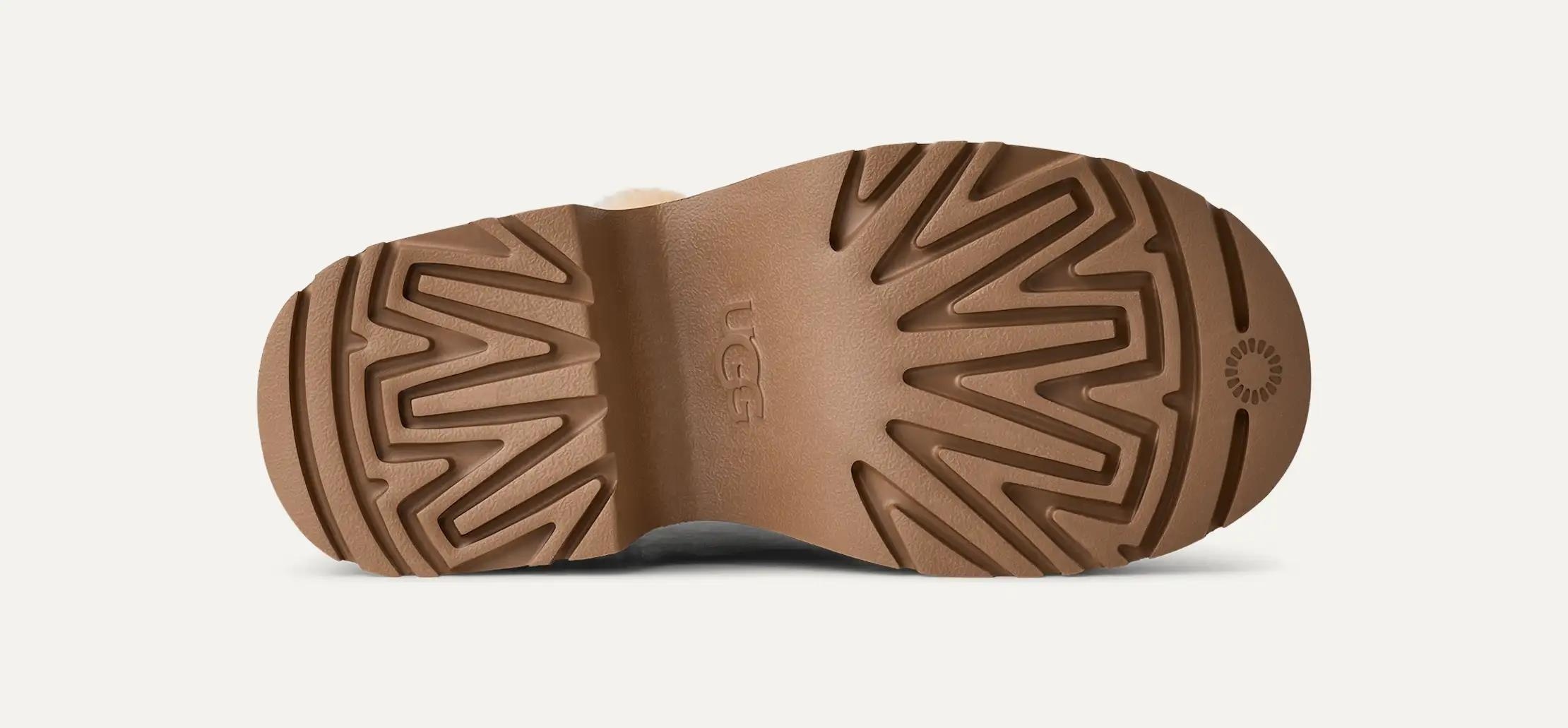 UGG UGG Kadın Platform EVA Tabanlı Çift Yüzlü Uzun Deri Taba Bot & Bootie 1171533-CHESTNUT