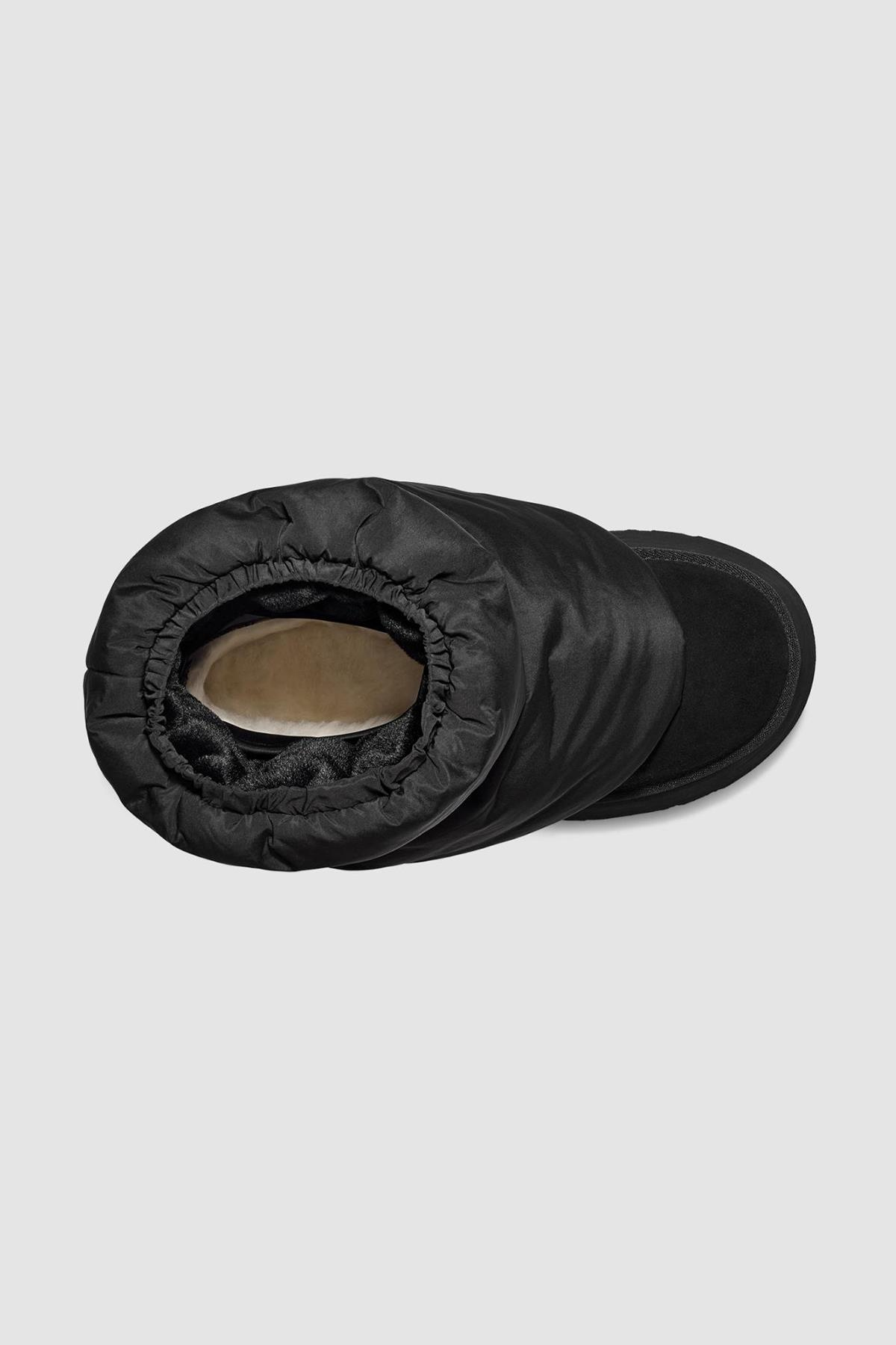 UGG UGG Kadın Süet Topuk Dolgu Neopren Gövde Boğaz Kısmı Çorap Geçmeli Siyah Bot & Bootie 1158275-SİYAH