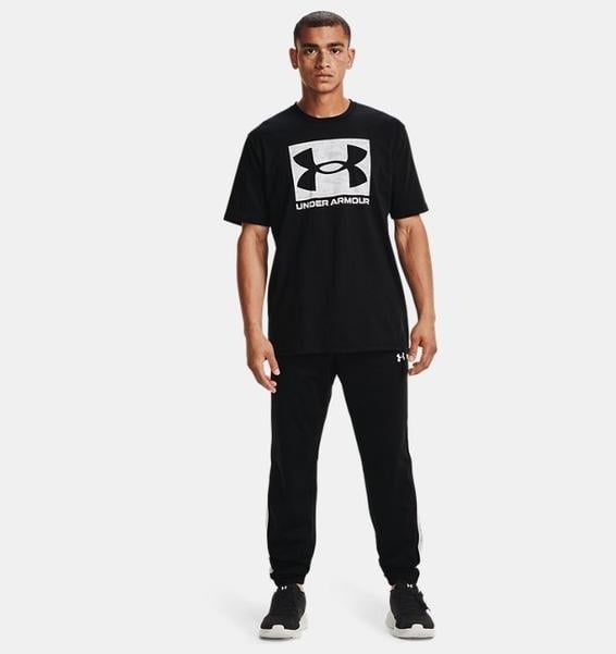 Under Armour Under Armour Erkek Sıfır Yaka Marka Logolu Siyah T-Shirt 1361673-001