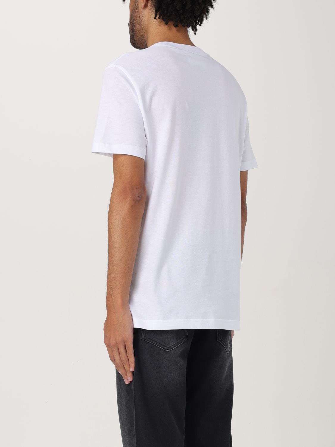 Versace Versace Kadın Küçük Logo Detaylı Bisiklet Yaka Kısa Kollu Beyaz T-Shirt 78GAHT00CJ00T-G03