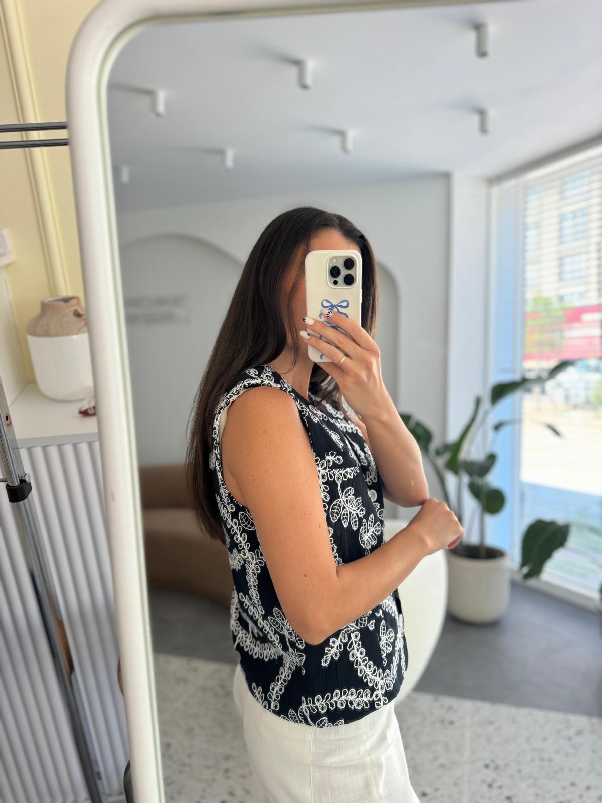 Alba Siyah Yelek