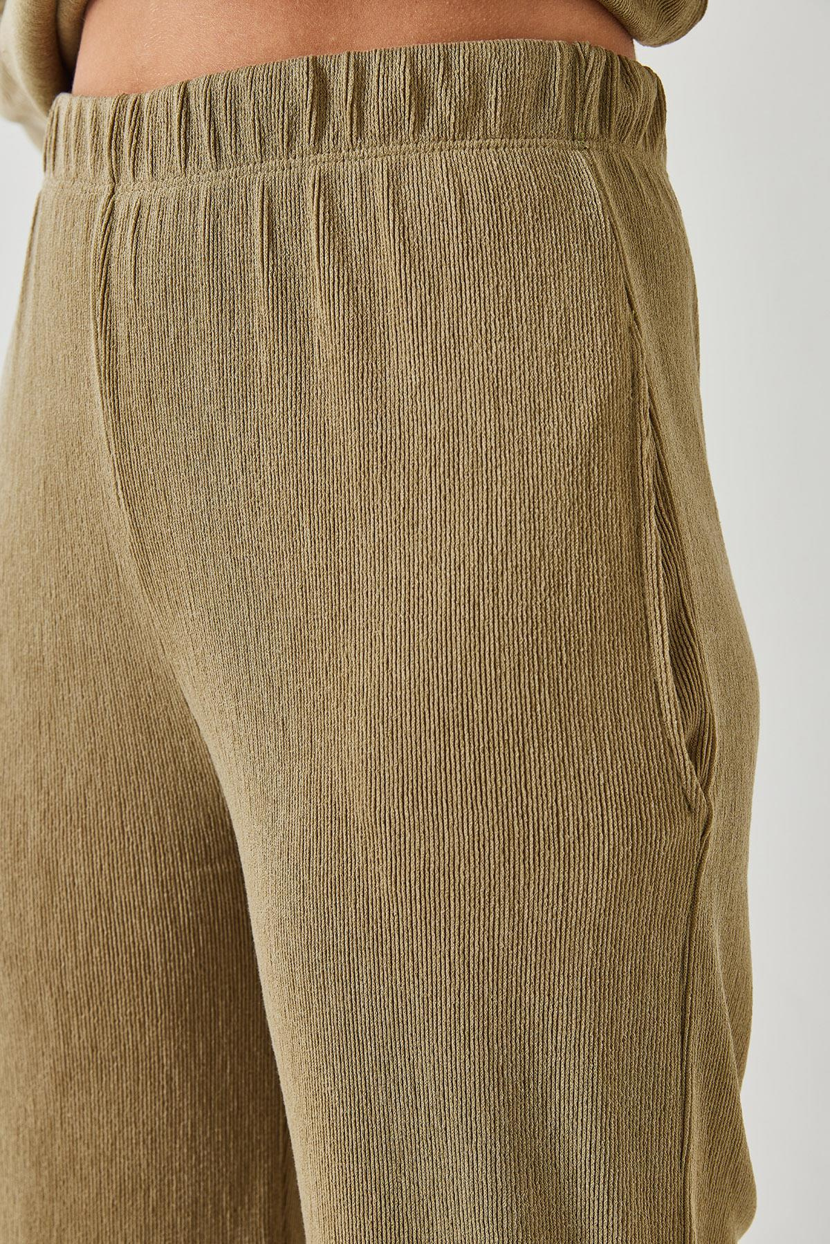 Basic Pantolonlu Alt-Üst Takım 60511002 - Haki