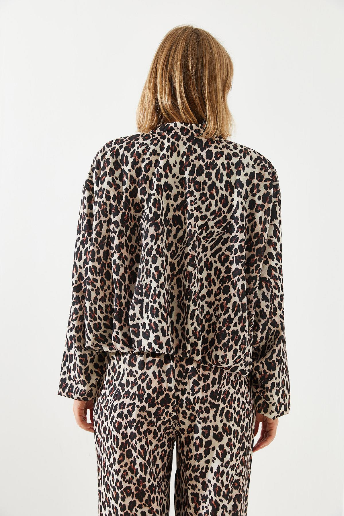 Leopar Bomber Ceket MBMS014  60501014 - Leopar