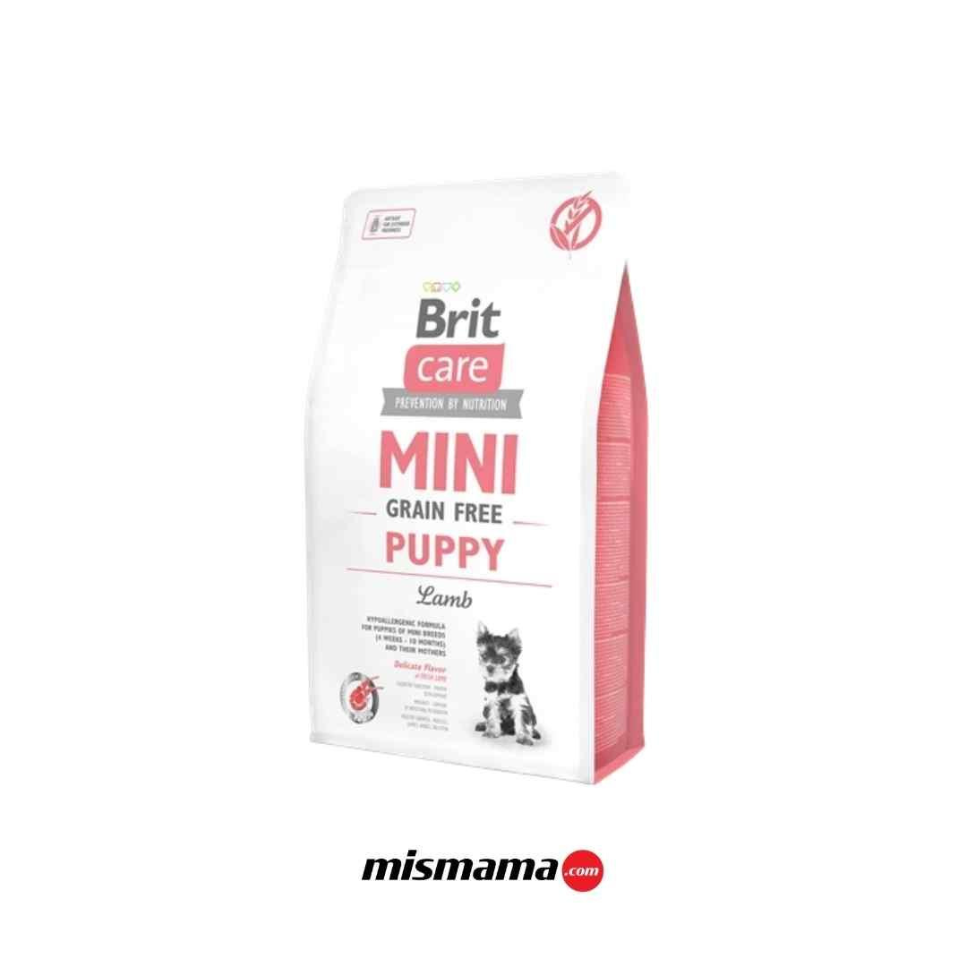 Brit Care Mini Irk Yavru Köpekler İçin, Tahılsız, Hipoalerjenik Kuzu Etli Kuru Mama 2 kg