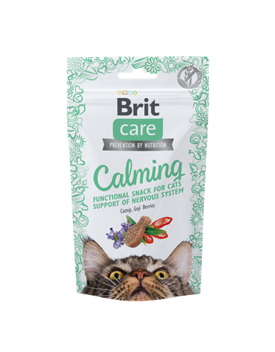 Brit Care Sakinleştirici Etkili, Tahılsız, Fonksiyonel Kedi Ödülü 50 gr