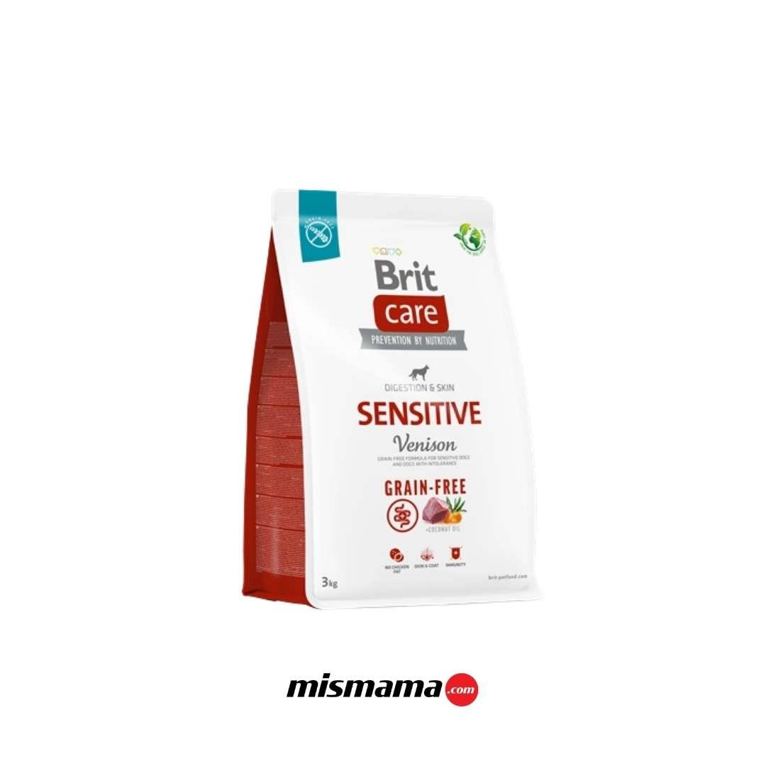 Brit Care Sindirim Sistemi, Gıda İntoleransı Ve Deri Hassasiyetine Sahip Köpekler İçin, Tahılsız, Geyik Etli Kuru Mama 3 kg