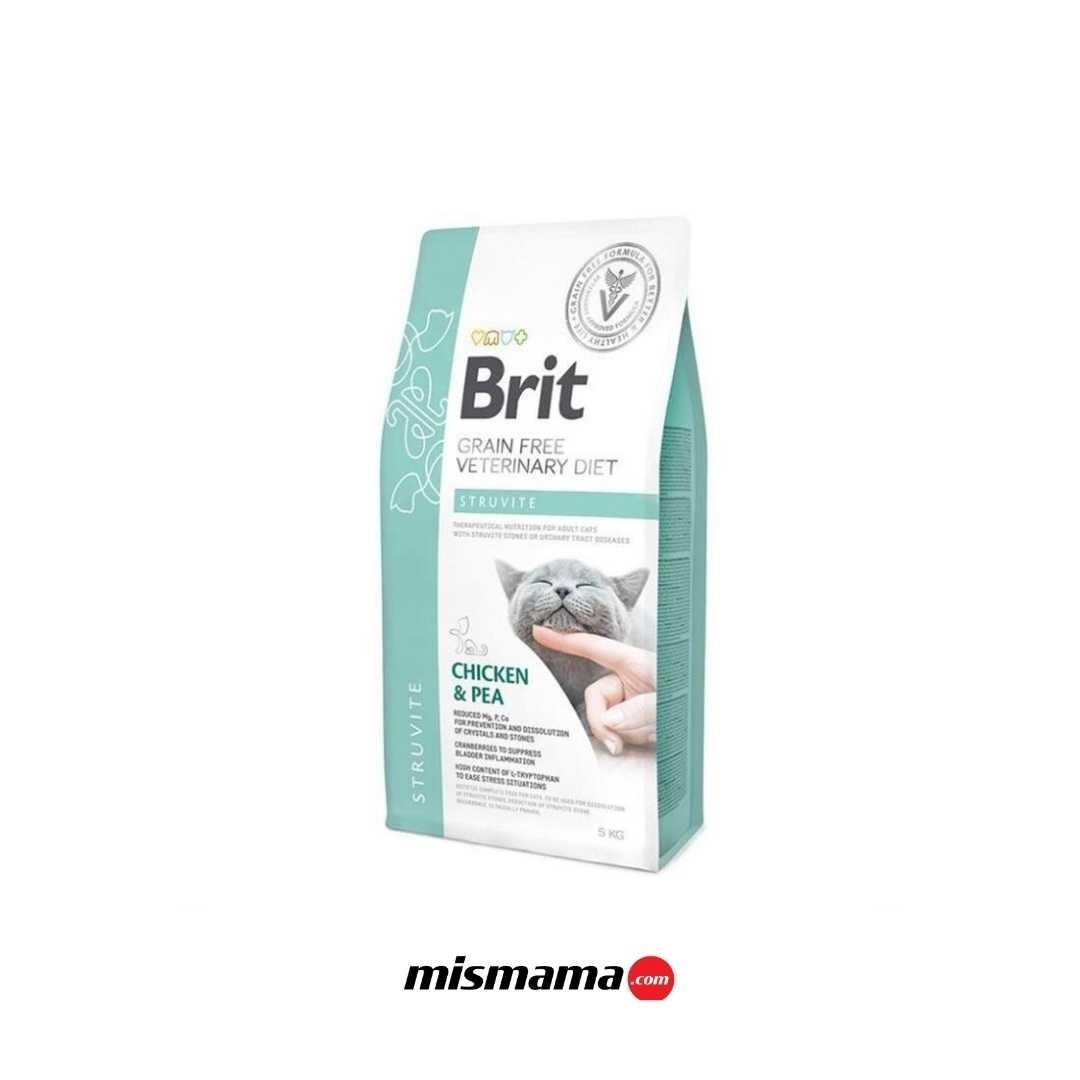 Brit Veterinary Diet Struvite İdrar Yolu Sağlığı Destekleyici Tahılsız Kedi Maması 5 kg