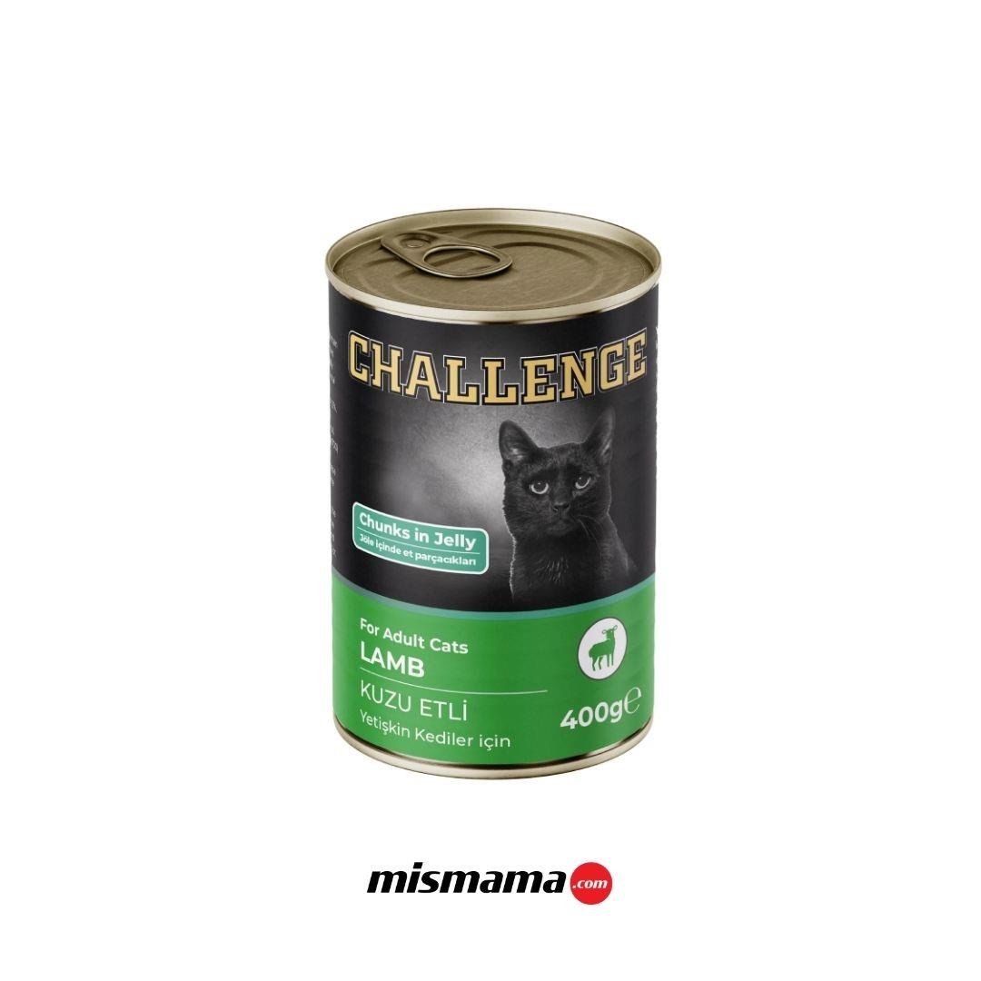 CHALLENGE KONSERVE KEDİ KUZU ETLİ 400GR