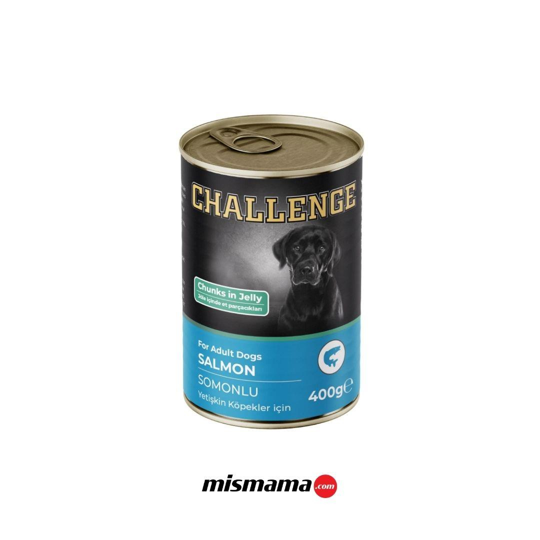 CHALLENGE KONSERVE KÖPEK SOMONLU YETİŞKİN 400GR