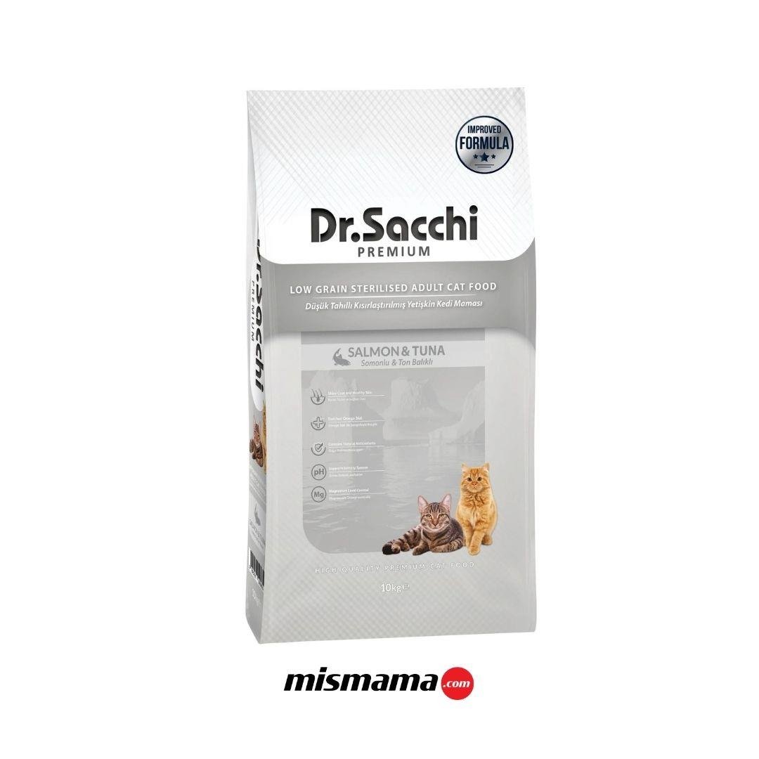 DR.SACCHI MAMA KEDİ DÜŞÜK TAHIL.STERIL.KISIR 10KG