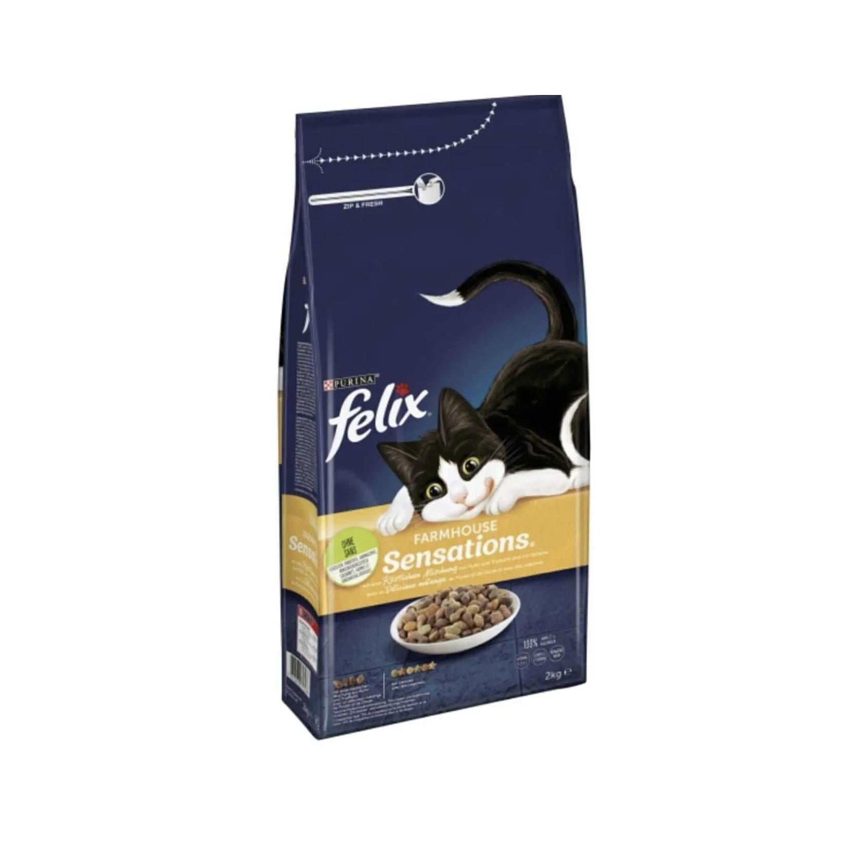 FELİX Felix Tavuk ve Hindili Kuru Kedi Maması 2kg