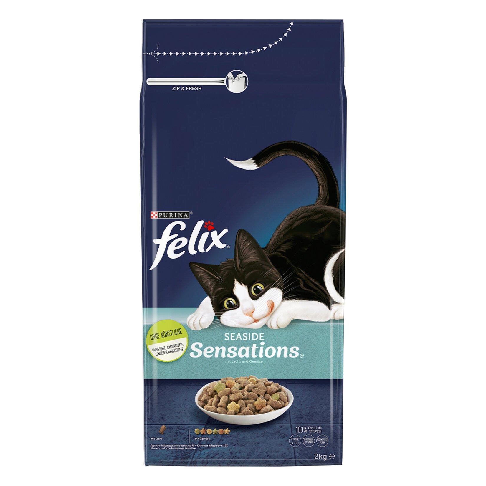 Felix Sensations Somonlu Kedi Maması 2 Kg