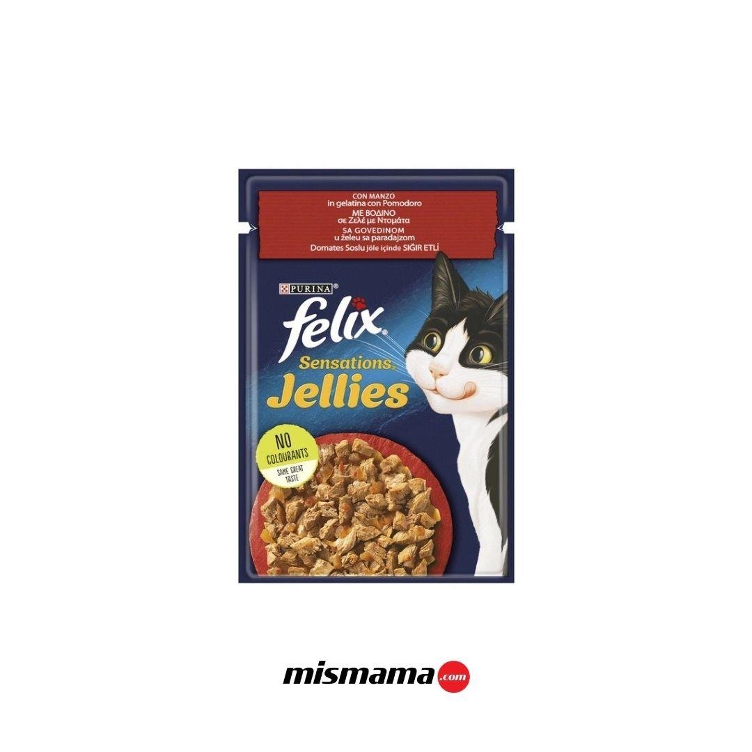 Felix Sığır Etli ve Domatesli Yetişkin Kedi Konservesi 85gr ( 26 adet )