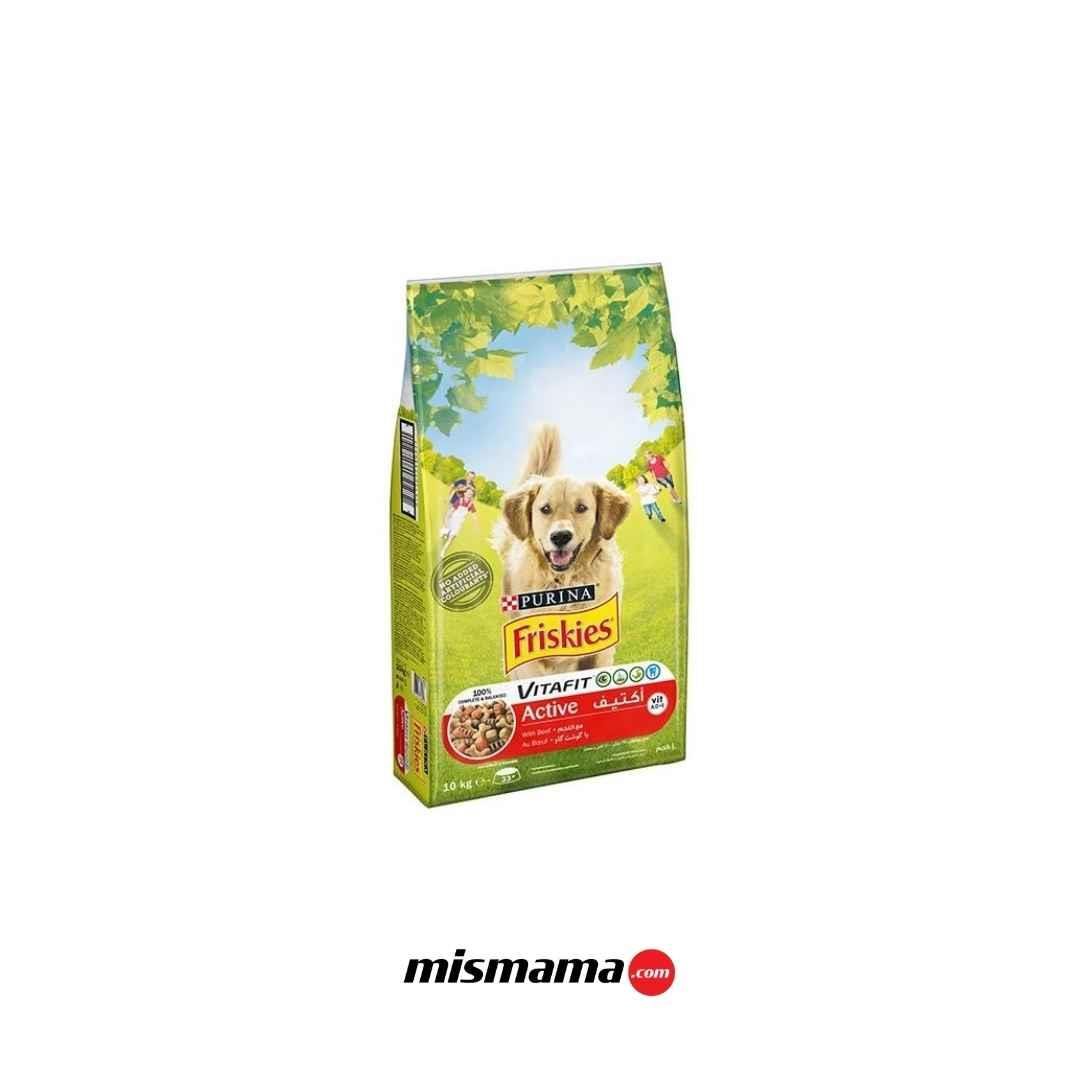 Friskies Active Etli Yüksek Enerji Köpek Maması 10Kg