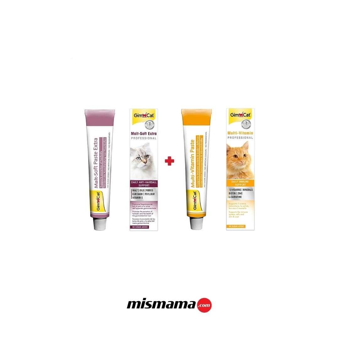 GimCat Malt Soft Extra 20 gr + GimCat Multi-Vitamin 20 gr 2'li Set