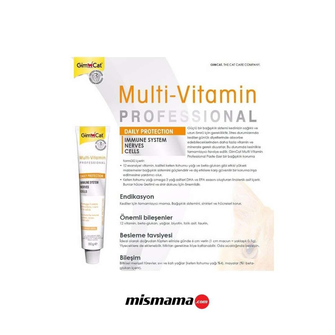 GimCat Multi-Vitamin Kedi Macunu 20gr