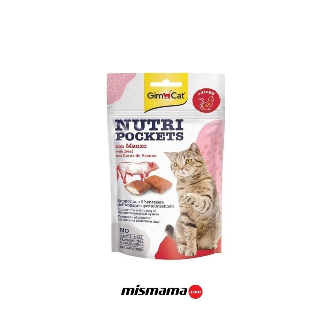 GimCat Nutripockets Biftekli Malt Kedi Ödül Maması 60gr