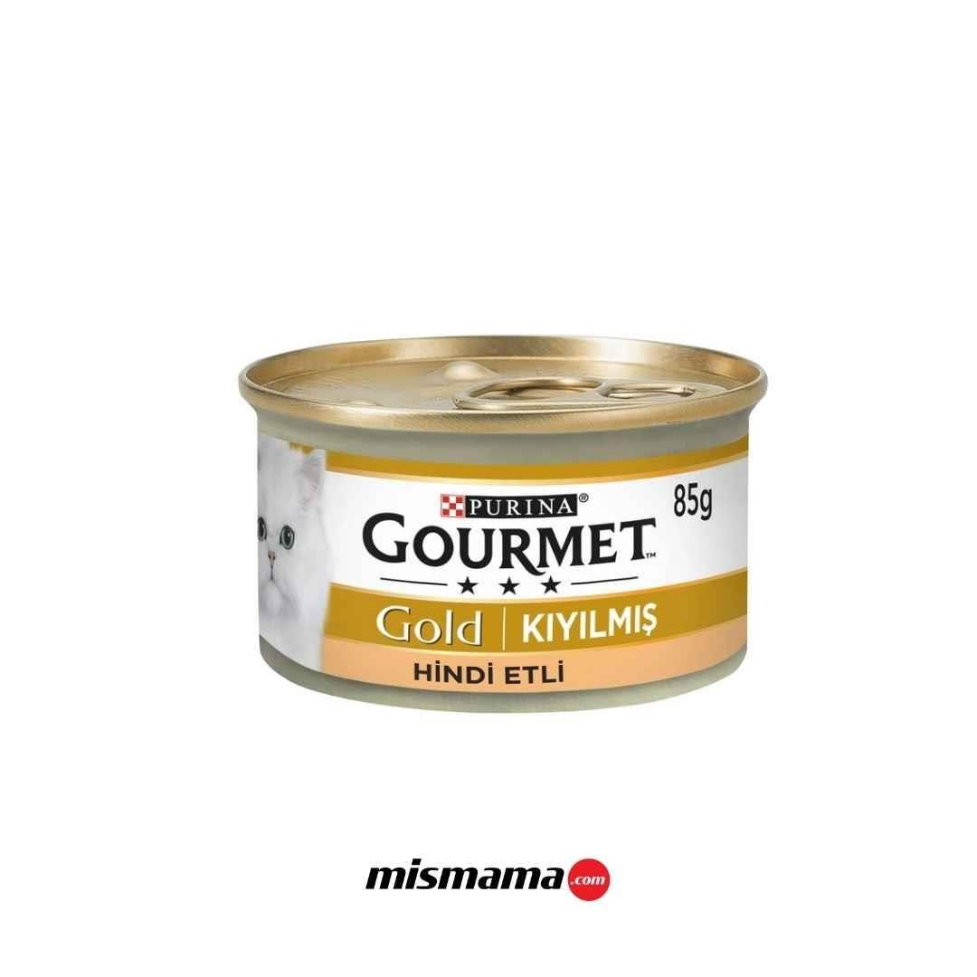 Gourmet Gold Kıyılmış Hindili Kedi Maması 85 gr