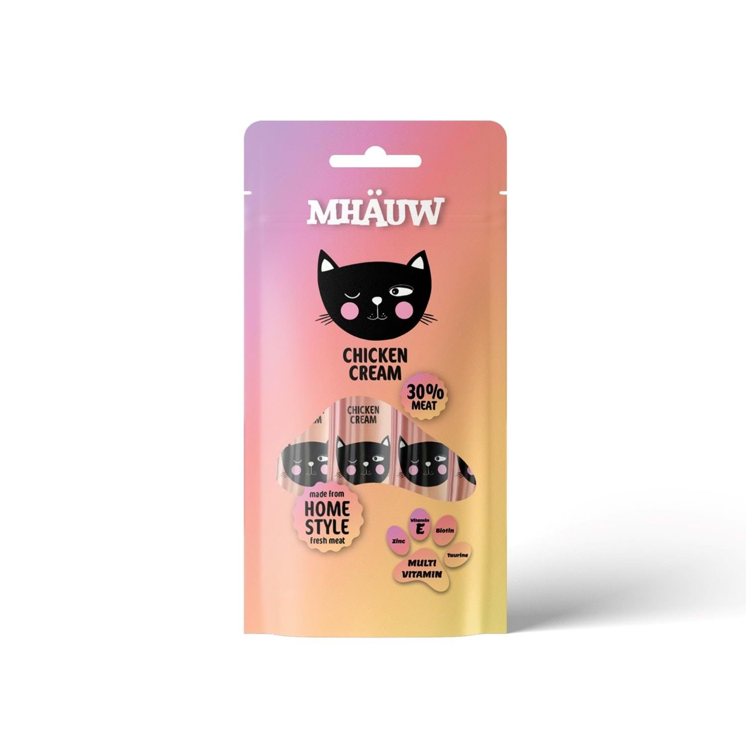 MHAUW MultiVitamin Cream Kedi Ödülü 15gr 4lü