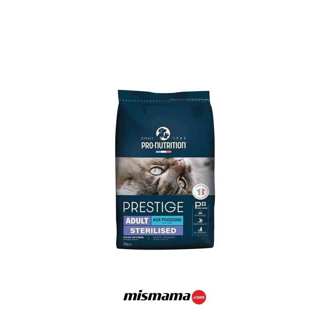 Pro Nutrition Prestige Adult Sterilised Yetişkin Kısırlaştırılmış Somonlu ve Morina Balıklı Kedi Maması 2Kg