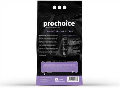 Prochoice Ekstra Topaklanan Lavanta Parfümlü Bentonit Kedi Kumu 10 lt