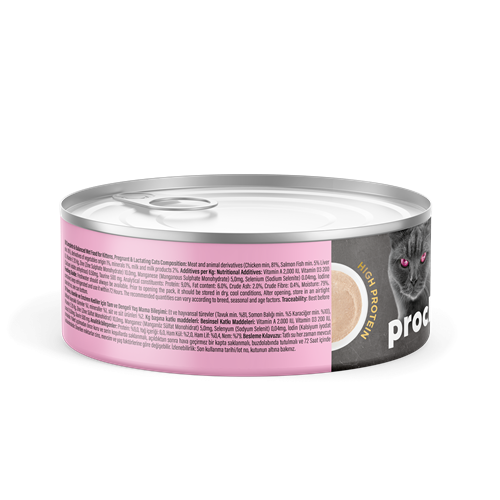 Prochoice Mother & Baby Mousse, Anne Kediler ve Yavruları için Tavuklu Mus 80 gr