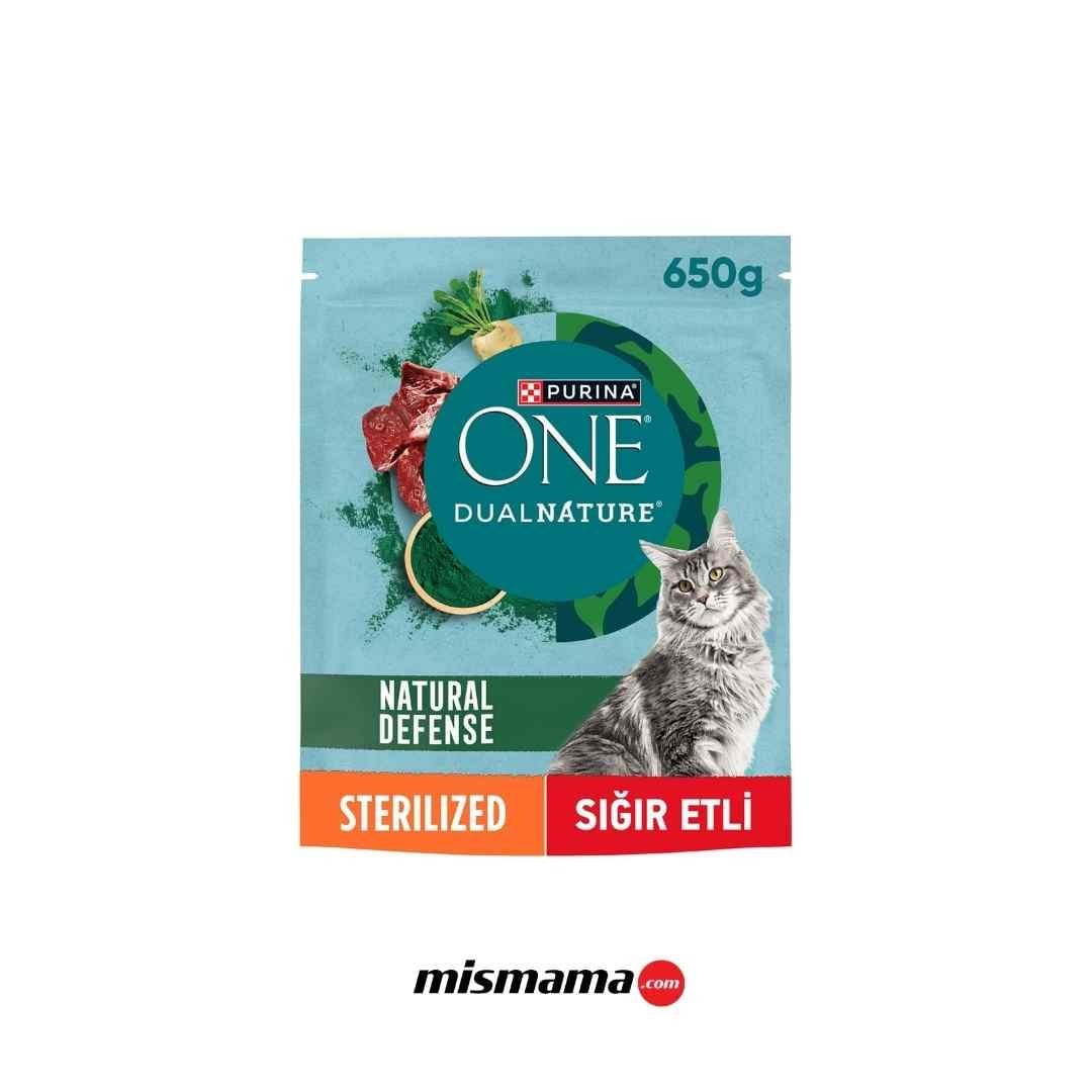 Purina One Kısırlaştırılmış Sığır Etli  Kedi Maması 800gr