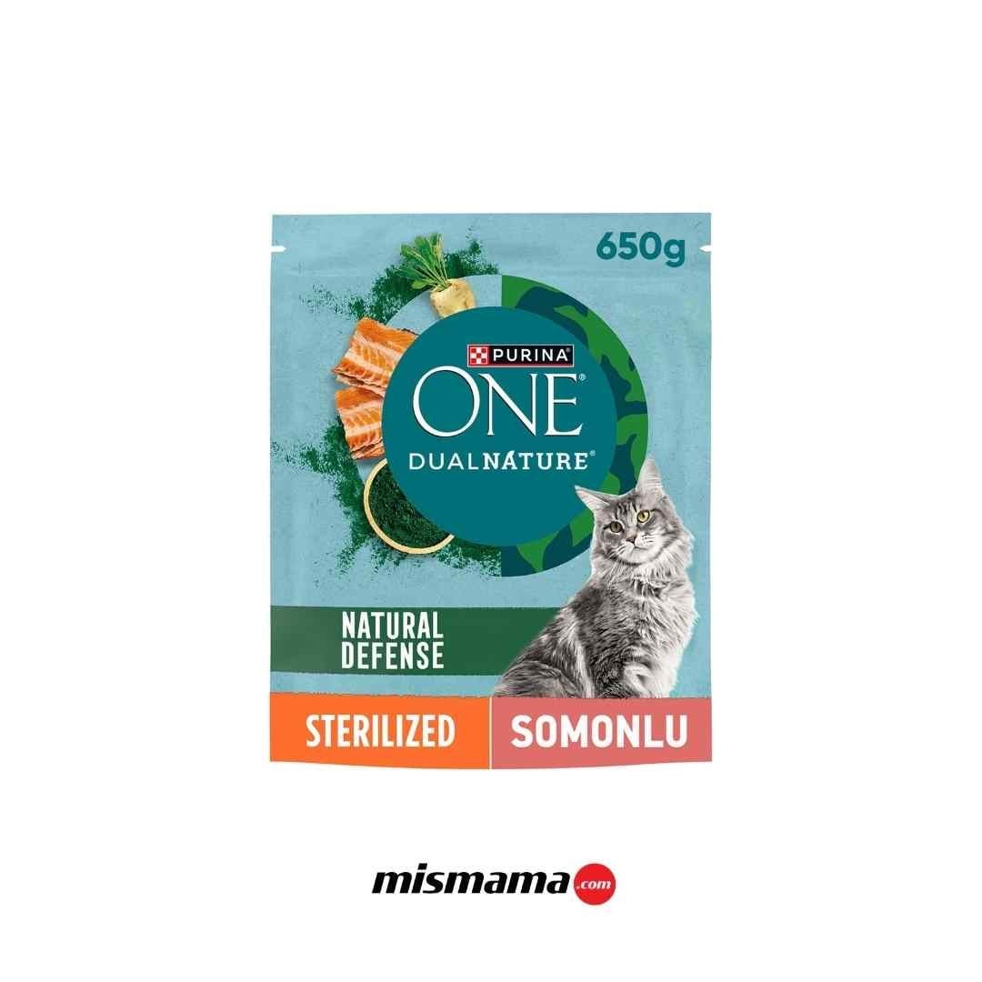 Purina One Kısırlaştırılmış Somonlu Kedi Maması 800gr