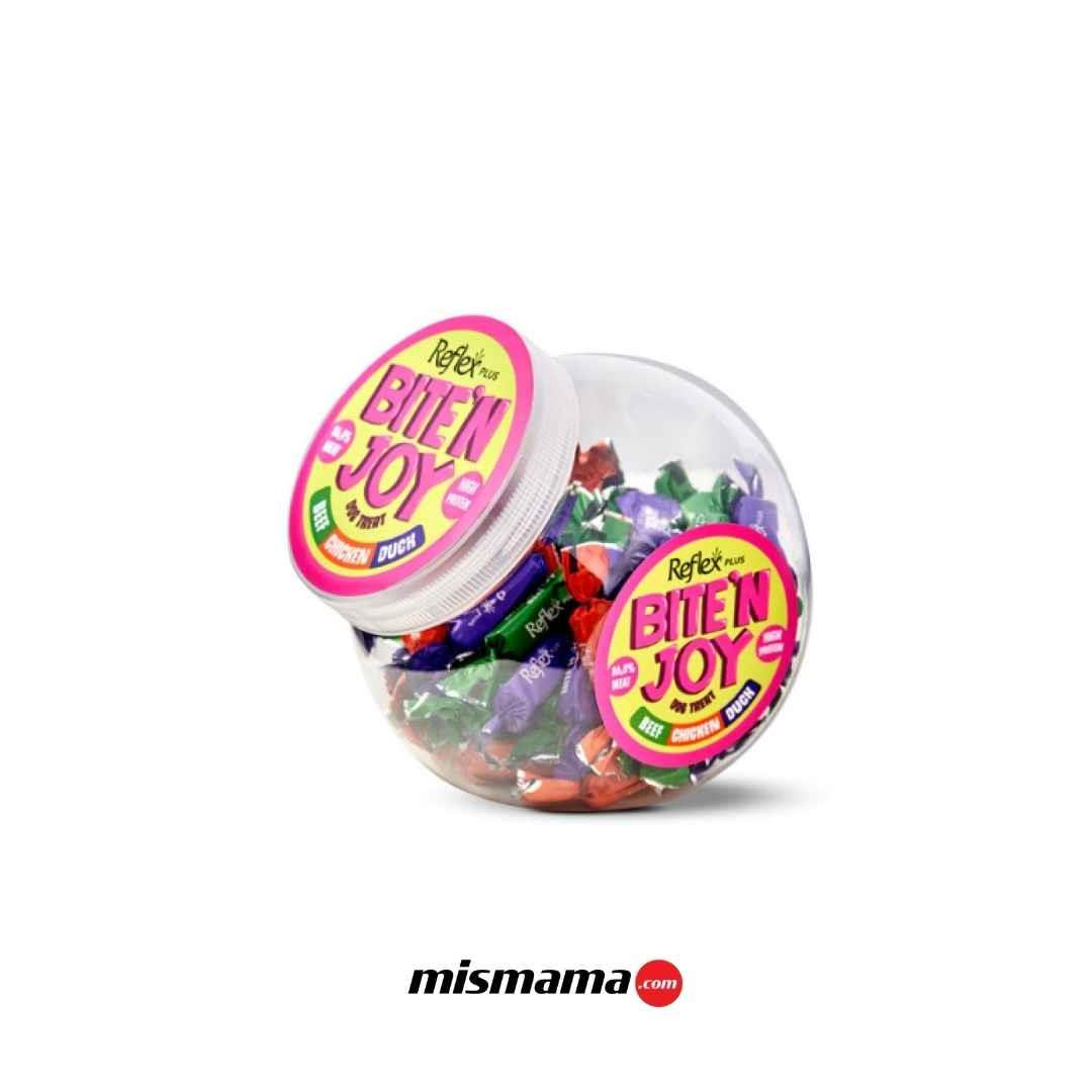 Reflex Plus Bite'n Joy Dana Etli Tavuklu ve Ördek Etli Köpek Ödül Maması 250gr
