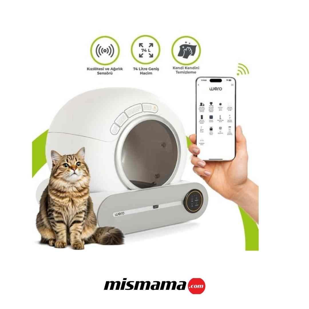 Wero WCLB01 Akıllı Kedi Tuvaleti (Wifi)