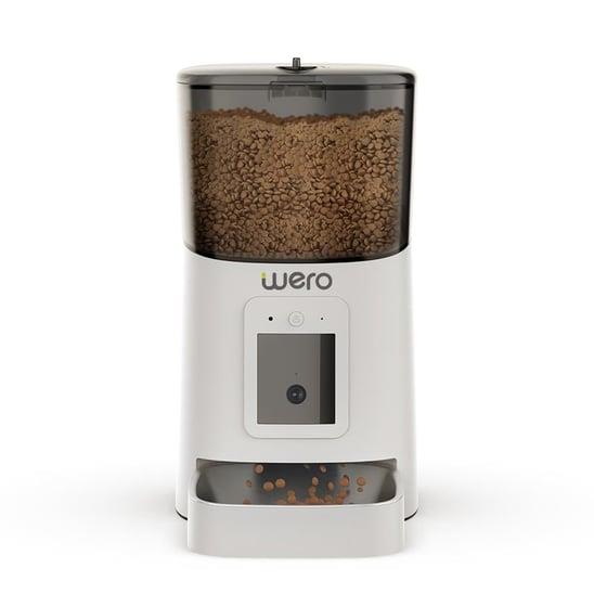 Wero Wi‑Fi Akıllı Mama Kabı WPF001 (Paslanmaz Çelik Kase, 1080p Kameralı)