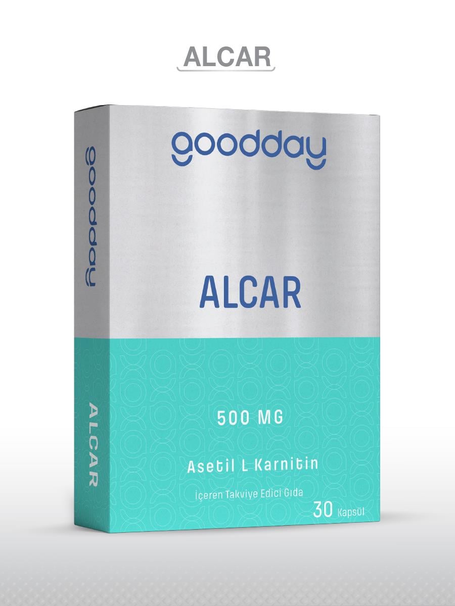 GOODDAYGOODDAY   ALCAR (ASETİL L-KARNİTİN) 30 KAPSÜL