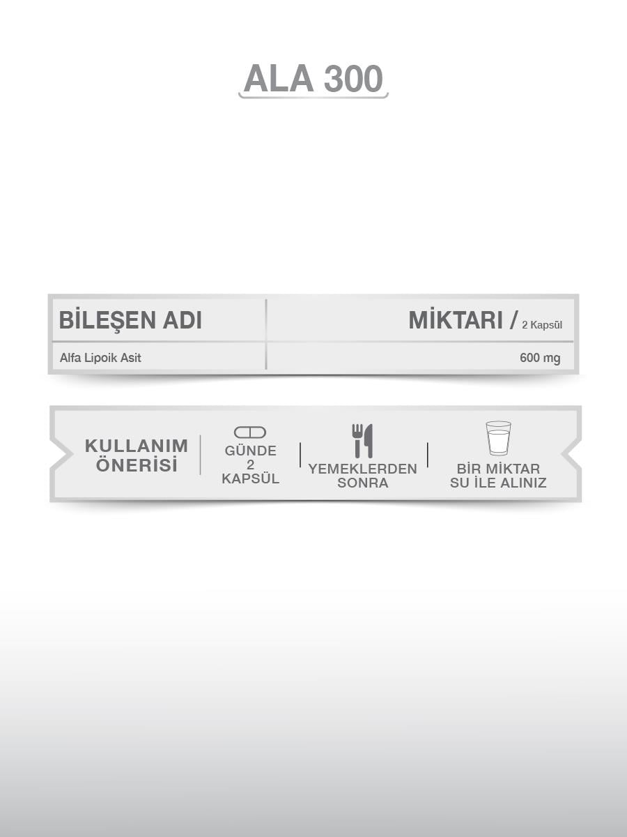 GOODDAYGOODDAY ALFA LİPOİK ASİT (ALA 300) 60 KAPSÜL