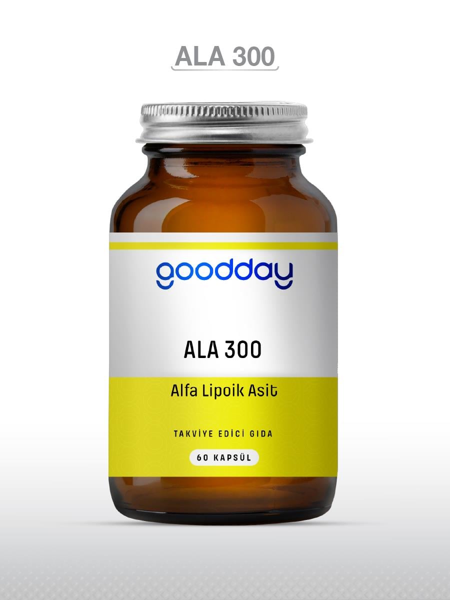 GOODDAYGOODDAY ALFA LİPOİK ASİT (ALA 300) 60 KAPSÜL