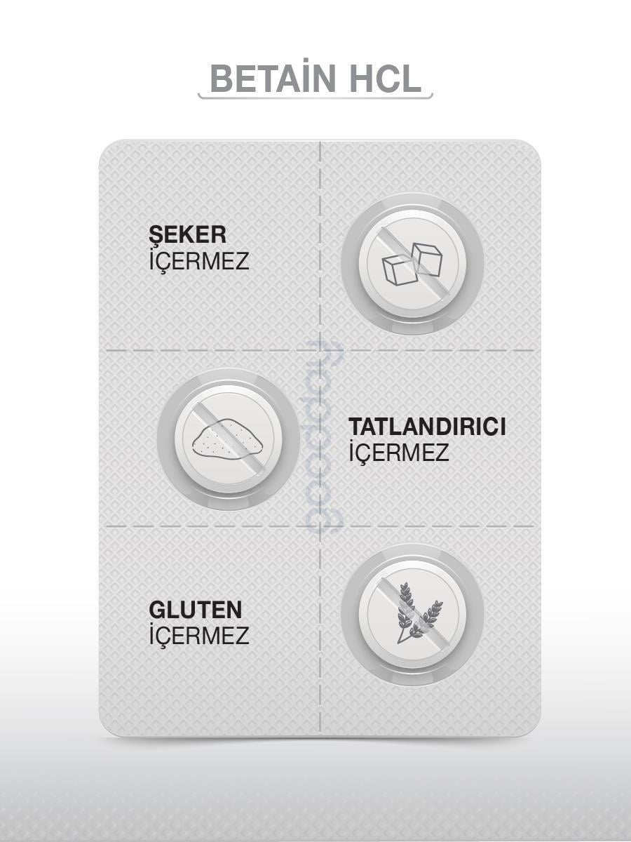 GOODDAYGOODDAY BETAİN HCL + PEPSİN 60 KAPSÜL