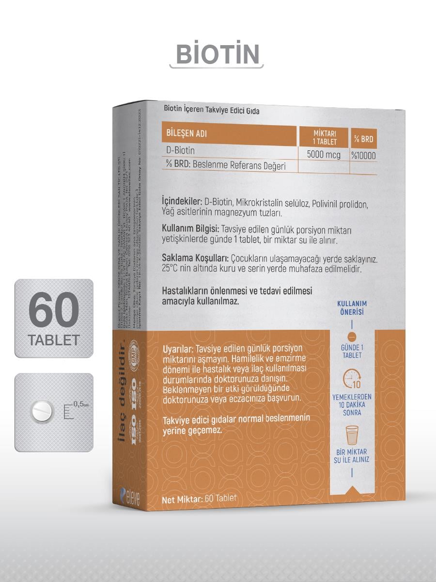GOODDAYGOODDAY BİOTİN 60 TABLET