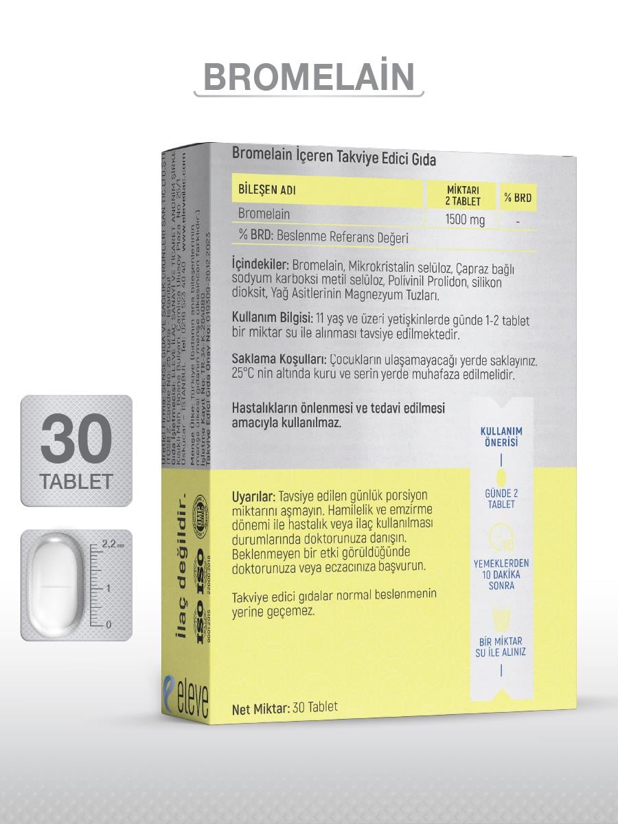 GOODDAYGOODDAY BROMELAİN 30 TABLET