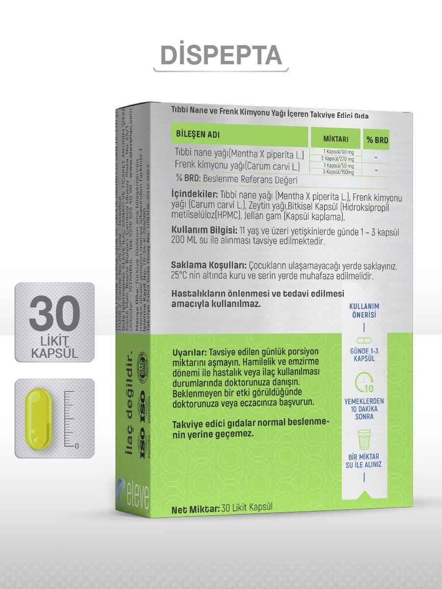 GOODDAYGOODDAY DİSPEPTA 30 LİKİT KAPSÜL