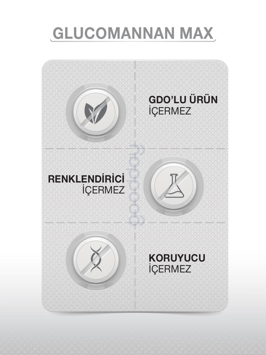 GOODDAYGOODDAY GLUCOMANNAN MAX 30 SAŞE