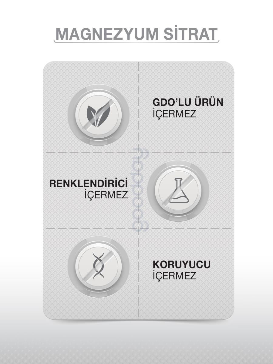 GOODDAYGOODDAY MAGNEZYUM SİTRAT & P5P 30 SAŞE