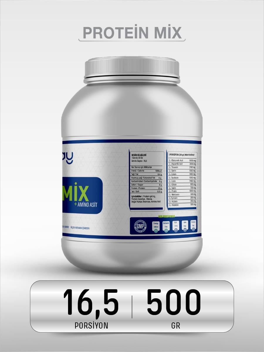 GOODDAYGOODDAY PROTEİN MİX+ AMİNO ASİT 500GR SPORCU BESİNİ
