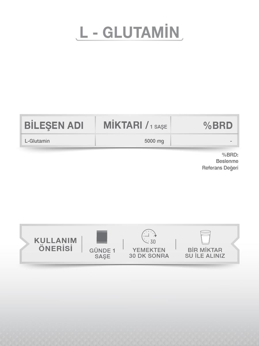 GOODDAYGOODDAY PURE L-GLUTAMIN 30 SAŞE