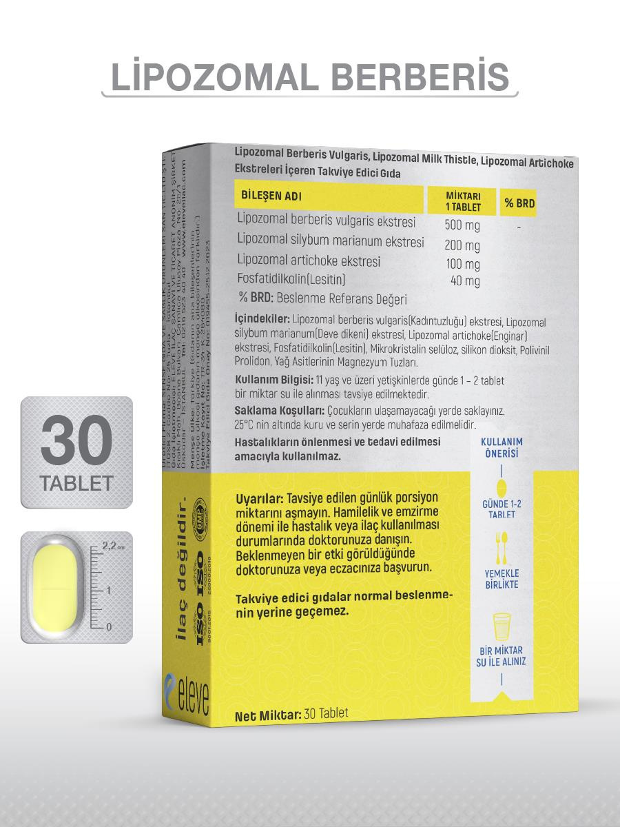GOODDAYLİPOZOMAL BERBERİS 30 TABLET