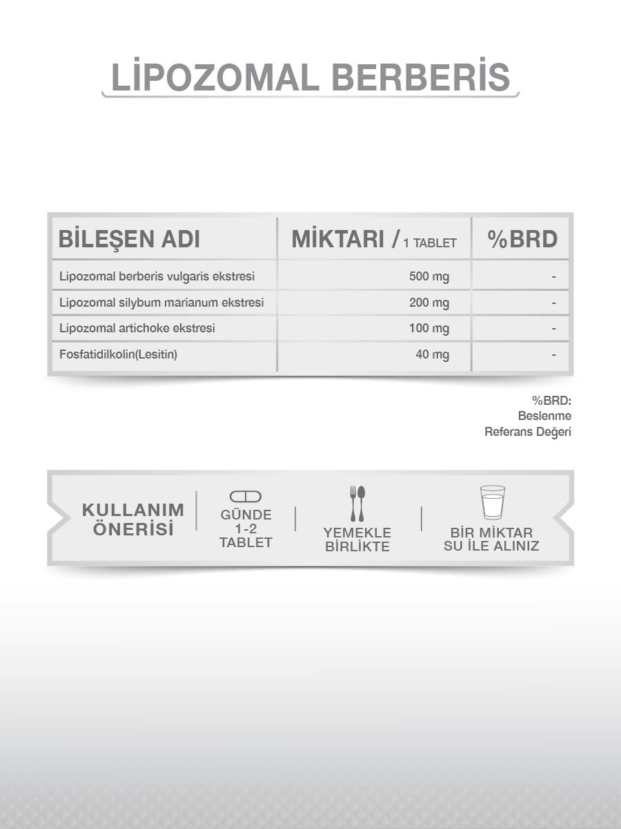 GOODDAYLİPOZOMAL BERBERİS 30 TABLET