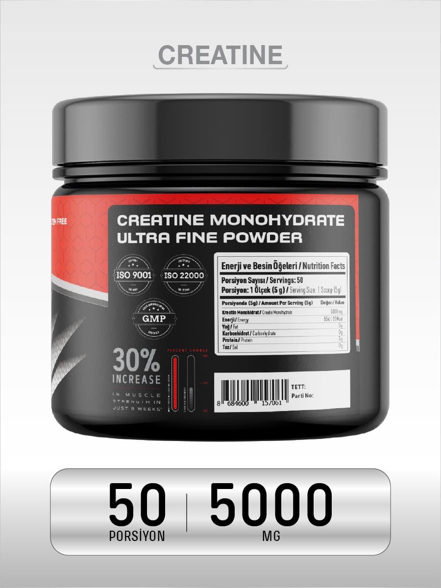 PAZUPAZU KREATİN PURE 250 GR SPORCU BESİNİ