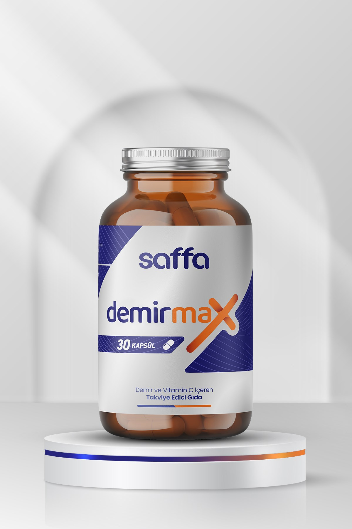 SAFFA NATURALSAFFA DEMİR MAX 30 KAPSÜL