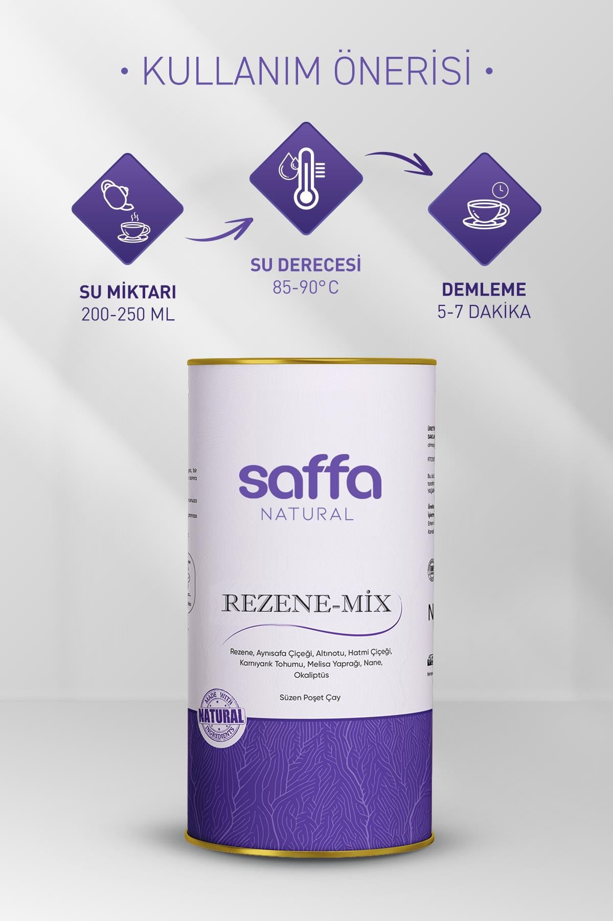 SAFFA NATURALSAFFA & GASTRO-SAF 60 ADET