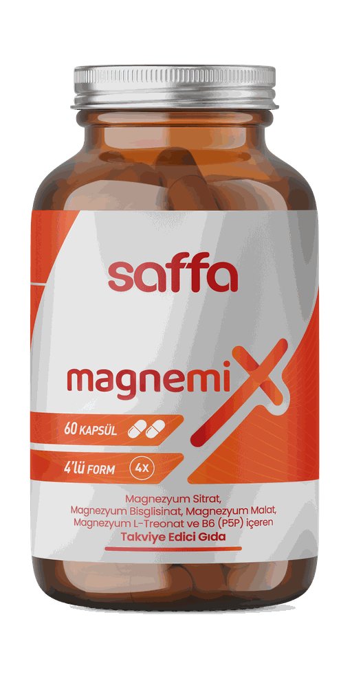 SAFFA NATURALSAFFA MAGNEMİX ~60 KAPSÜL