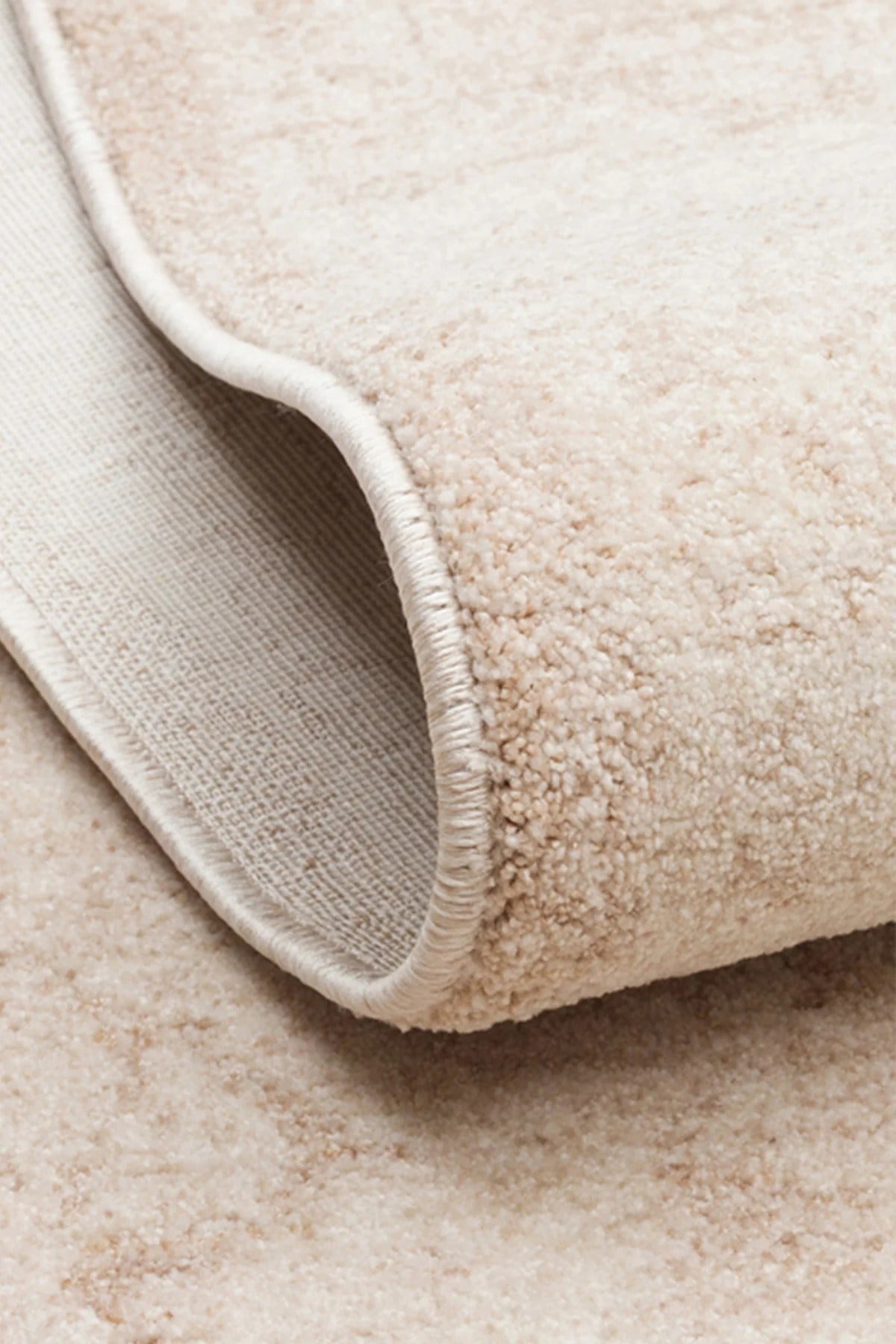 Asır Serisi Gri Vintage Eskitme Desenli Modern Yumuşak Dokulu Makine Halısı Halısı SHR01 Cream
