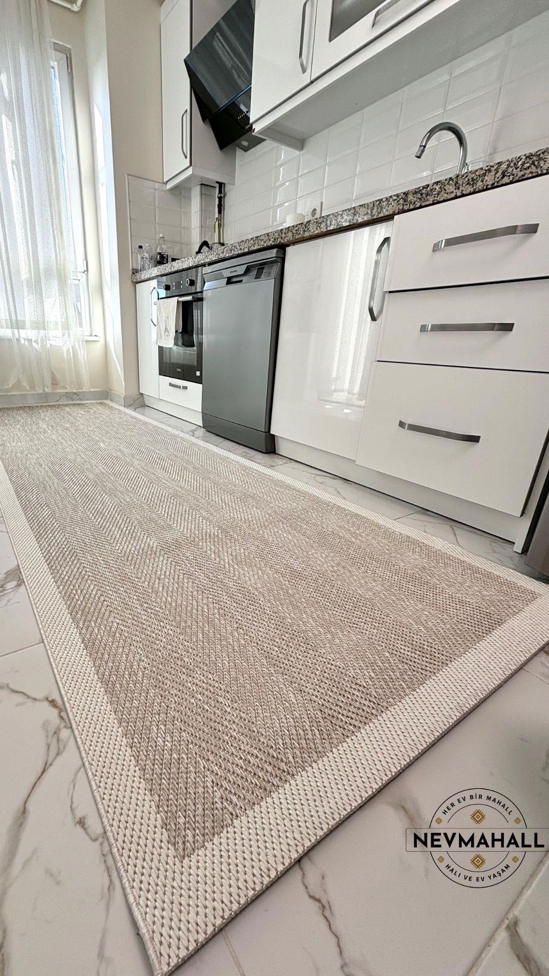Balık Sırtı Krem-Bej Yumuşak Sisal